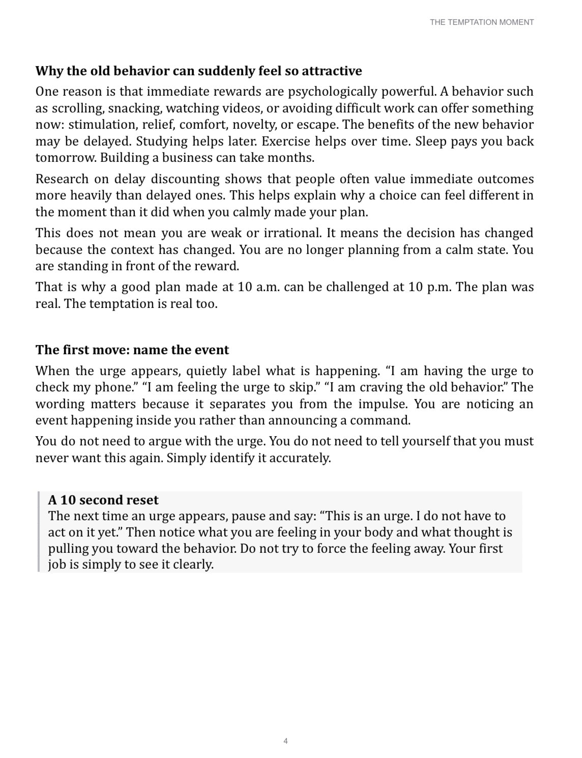 Guide For When Temptation Hits